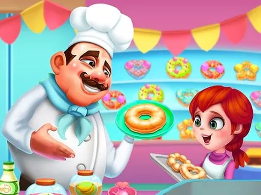 Donut Cooking Game - game thumbnail image