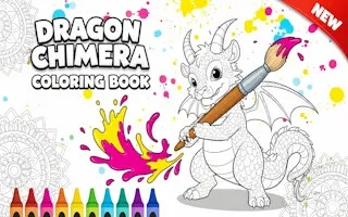Dragon Chimera Coloring Book - game thumbnail image