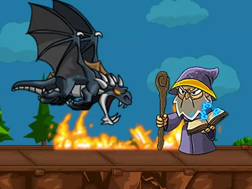 Dragon vs Mage - game thumbnail image