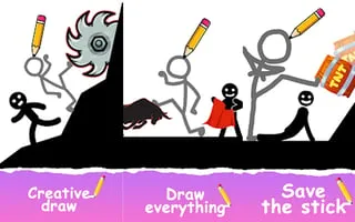 Draw 2 Save Stickman Puzzle - game thumbnail image