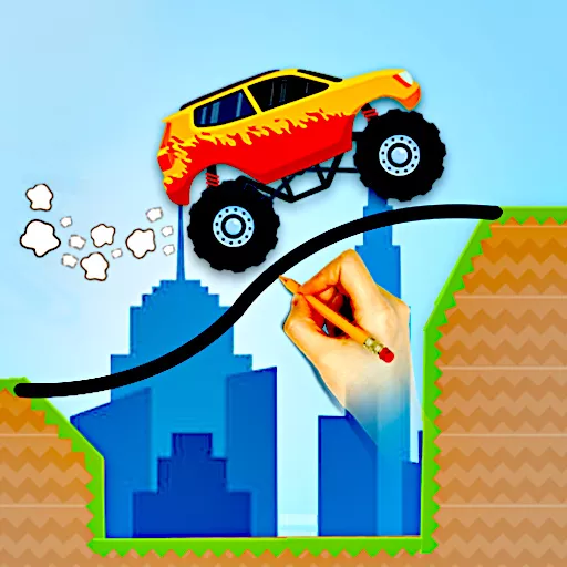 DRAW AND SAVE THE CAR - game thumbnail image