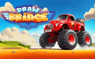 Draw Bridge 3D - Monster Truck - game thumbnail image
