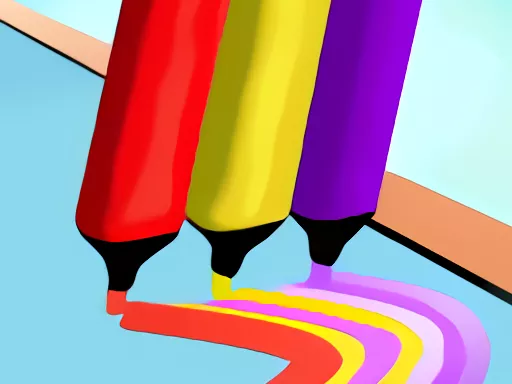 Draw Brush Running - game thumbnail image