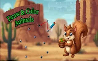 Draw & Color Animals - game thumbnail image