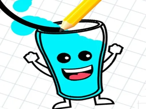 Draw Happy Glass - game thumbnail image