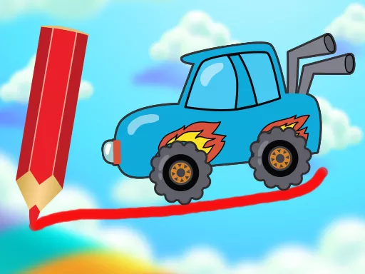 Draw The Truck Bridge - game thumbnail image