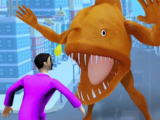 Draw to Fish Fight  - game thumbnail image