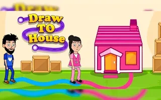 Draw to Home - Draw the Line - game thumbnail image