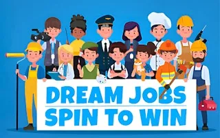 Dream Jobs Spin to Win - game thumbnail image