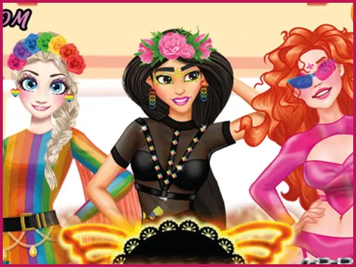 Dress Up Game: Burning Man Stay Home - game thumbnail image