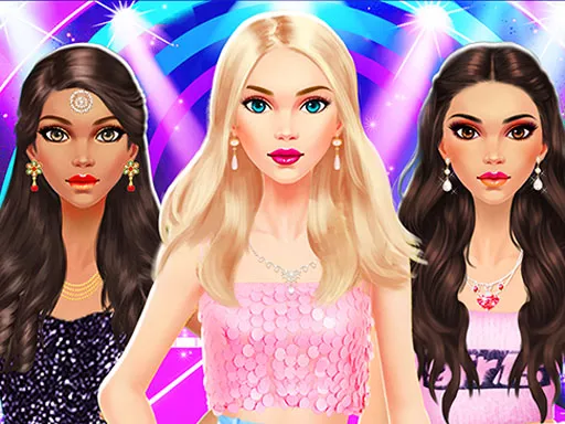 Dress Up Makeup Games Fashion Stylist for Girls - game thumbnail image