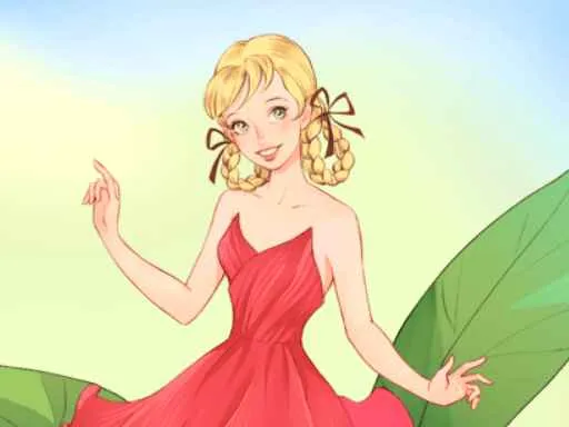 Dress up Thumbelina - game thumbnail image