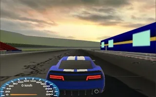 Drive Blue Car - game thumbnail image