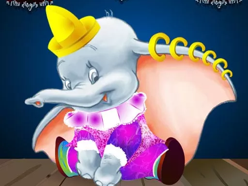 Dumbo Dress up - game thumbnail image