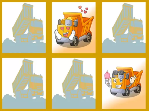 Dump Trucks Memory - game thumbnail image