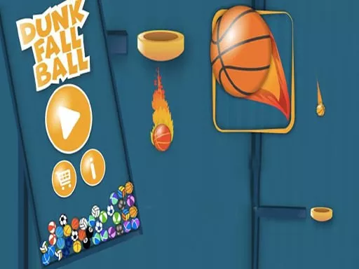 dunk FallBall - game thumbnail image