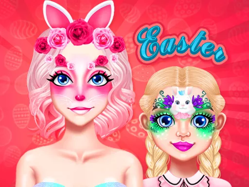 Easter Funny Makeup - game thumbnail image
