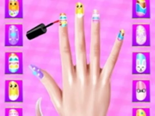 Easter Nails Design - Prep For Festival Fun! - game thumbnail image