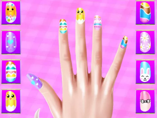 Easter Nails Design - game thumbnail image