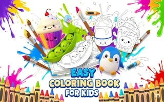 Easy Coloring Book for Kids - game thumbnail image