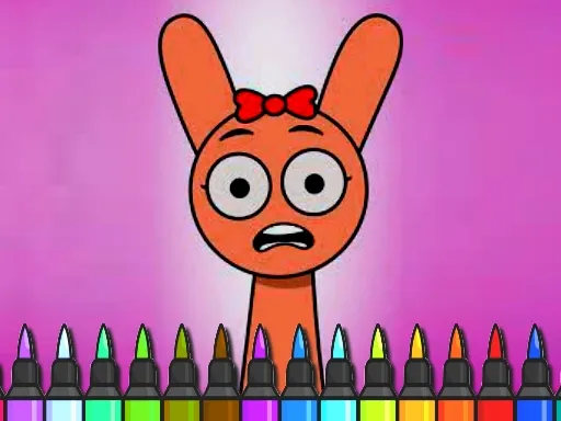 Easy Coloring Sprunki Time - game thumbnail image