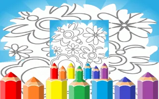 Easy Drawings To Color For Kids - game thumbnail image