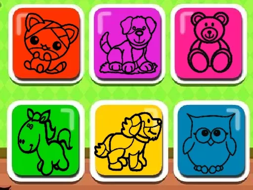 Easy Kids Coloring Game - game thumbnail image