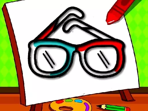 Easy Kids Coloring Glasses - game thumbnail image