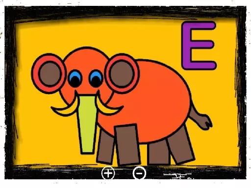 Easy Kids Coloring Letters - game thumbnail image