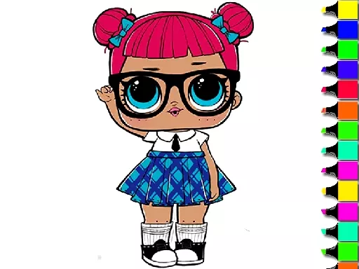 Easy Kids Coloring LOL - game thumbnail image