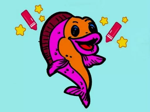 Easy To Paint GoldFish - game thumbnail image