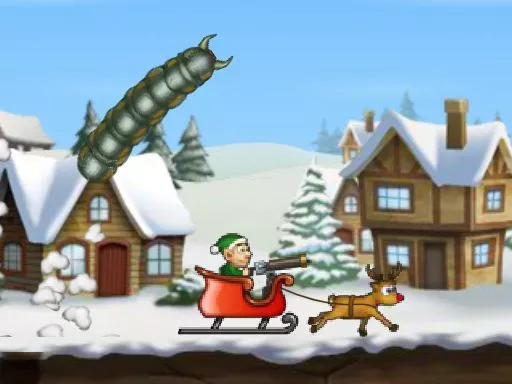 Effing Worms Xmas - game thumbnail image