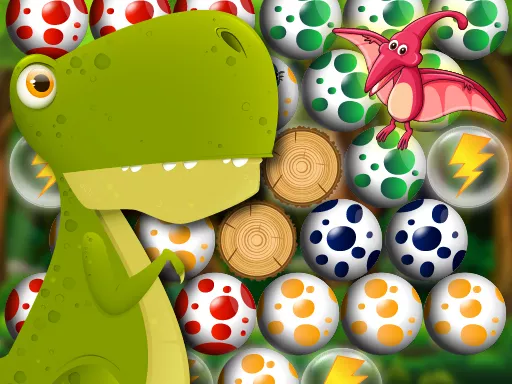 Egg Shooter Bubble Dinosaur - game thumbnail image