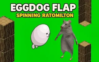 Eggdog Flap Spinning Ratomilton - game thumbnail image