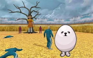 Eggdog Red Light Green Light - game thumbnail image