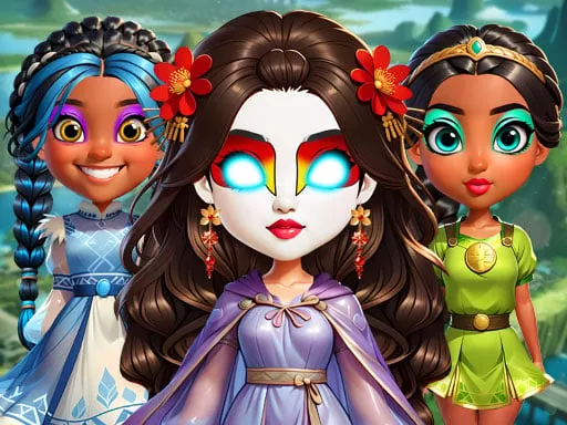 Elemental DressUp Magic - game thumbnail image