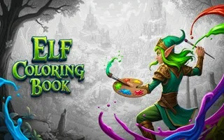 Elf Coloring Book - game thumbnail image