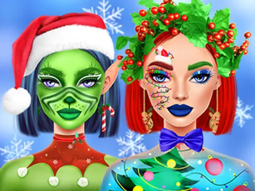 Ellie Christmas Makeup - game thumbnail image