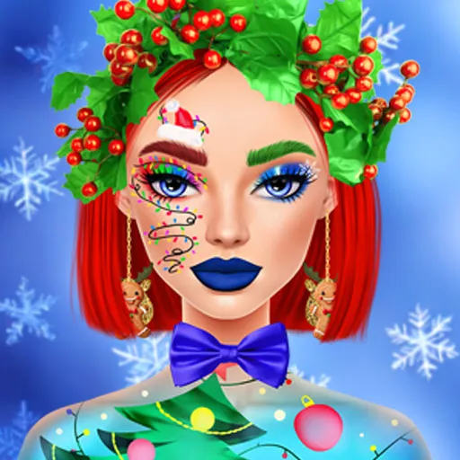 Ellie Christmas Makeup game thumbnail image