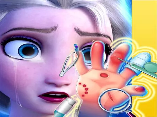 Elsa Hand Doctor - Fun Games for Girls Online - game thumbnail image