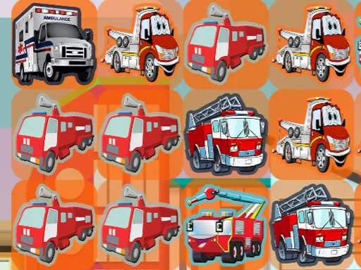 Emergency Trucks Match 3 - game thumbnail image