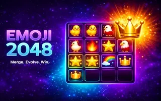 Emoji 2048 - game thumbnail image
