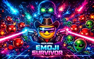 Emoji Survivor - Neon Arena - game thumbnail image