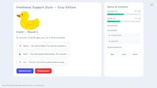 Emotional Support Duck - game thumbnail image
