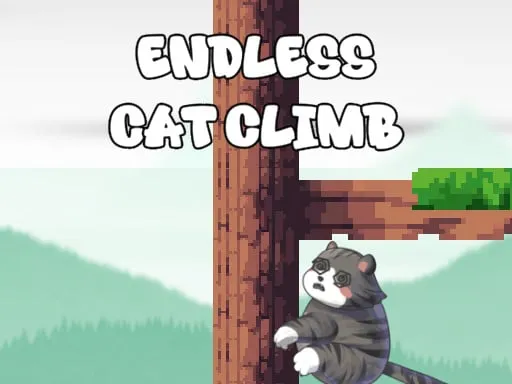 Endless Cat Climb game thumbnail image