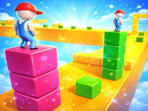 Endless Cube Runner - game thumbnail image