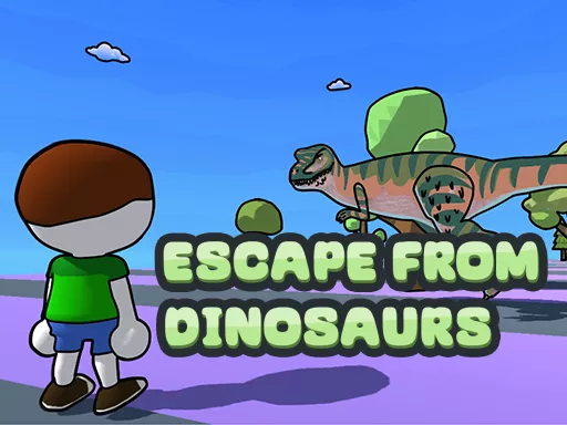 Escape from dinosaurs - game thumbnail image