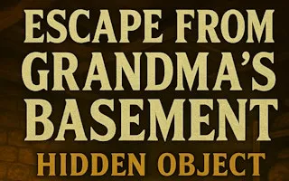 Escape From Grandma's Basement - Hidden Object - game thumbnail image