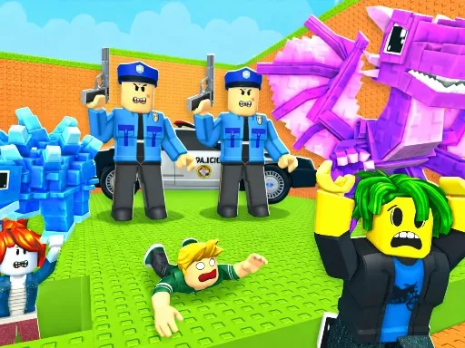 Escape Police for Brainrots - game thumbnail image