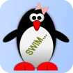 Esther the penguin. Learn to swim. game thumbnail image